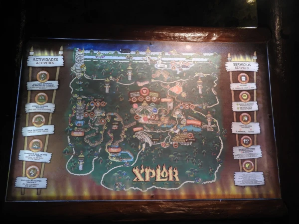 карта парка «XPLOR» 