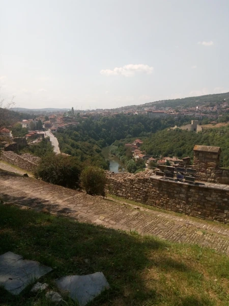 вид с крепости Царевец