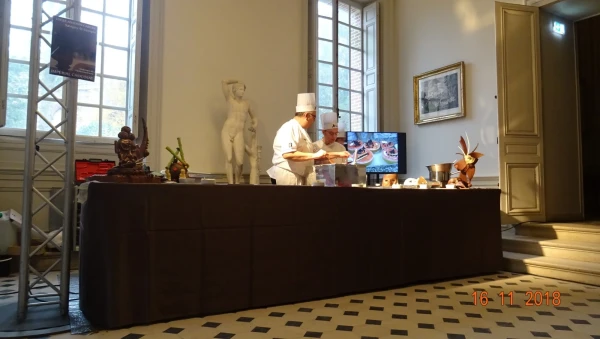 Salon Imperial chocolat au chateau de Fontainebleau