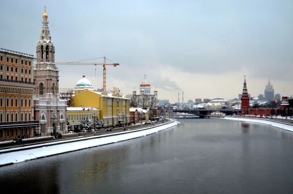 Вид на Москву с Большого Москворецкого моста