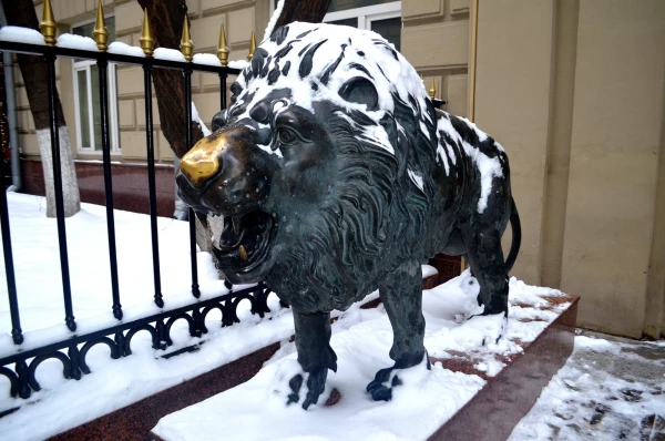 Романов переулок. Симпатичный лёва