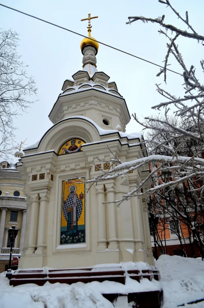 ул. Знаменка. Часовня Николая Можайского