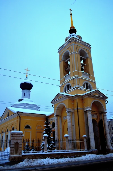 ул. Большая Полянка. Церковь Успения Пресвятой Богородицы в Казачьей слободе