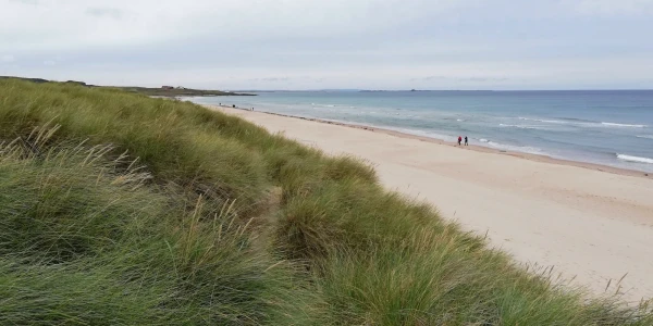 Bamburgh beach