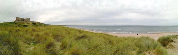 Bamburgh beach