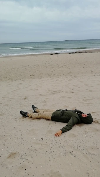Bamburgh beach
