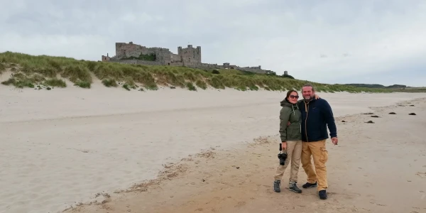 Bamburgh beach