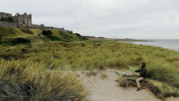 Bamburgh beach