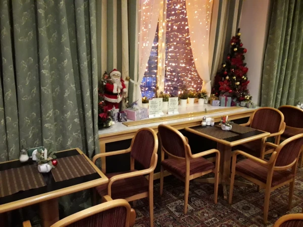 в ресторане