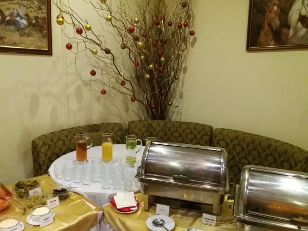в ресторане