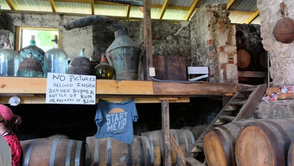 Тортола. Ромокурня Callwoods Rum Distillery