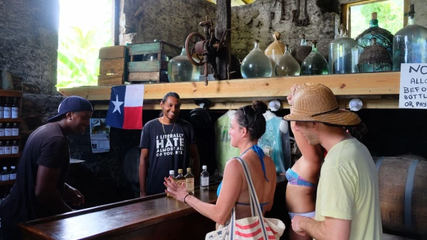Тортола. Ромокурня Callwoods Rum Distillery