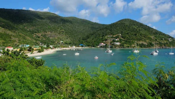 Остров Jost Van Dyke (Йост Ван Дайк). Пляж White Bay