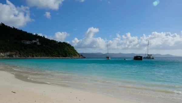 Остров Jost Van Dyke (Йост Ван Дайк). Пляж White Bay
