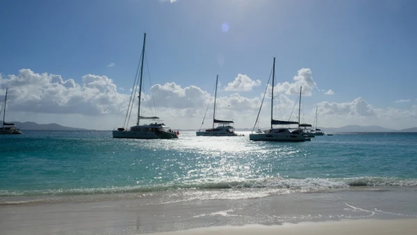 Остров Jost Van Dyke (Йост Ван Дайк). Пляж White Bay