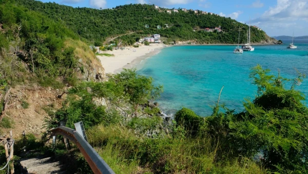 Остров Jost Van Dyke (Йост Ван Дайк). Пляж White Bay