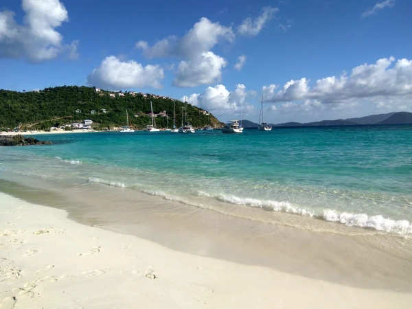 Остров Jost Van Dyke (Йост Ван Дайк). Пляж White Bay