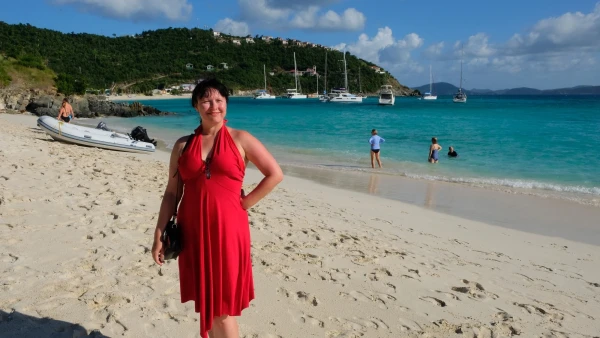 Остров Jost Van Dyke (Йост Ван Дайк). Пляж White Bay