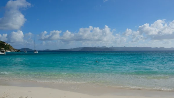Остров Jost Van Dyke (Йост Ван Дайк). Пляж White Bay