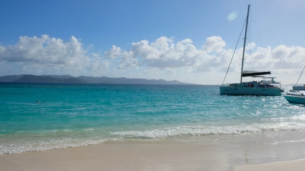 Остров Jost Van Dyke (Йост Ван Дайк). Пляж White Bay