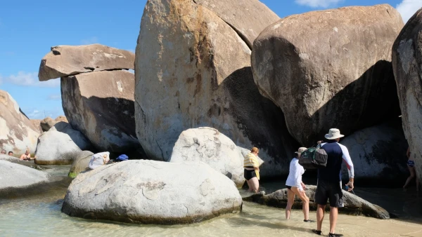 Остров Virgin Gorda. The Baths (Бани)