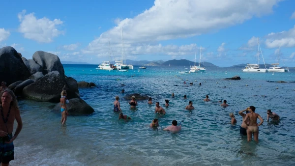 Остров Virgin Gorda. The Baths (Бани)