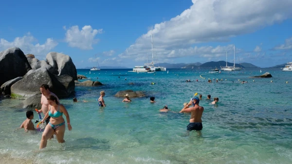 Остров Virgin Gorda. The Baths (Бани)