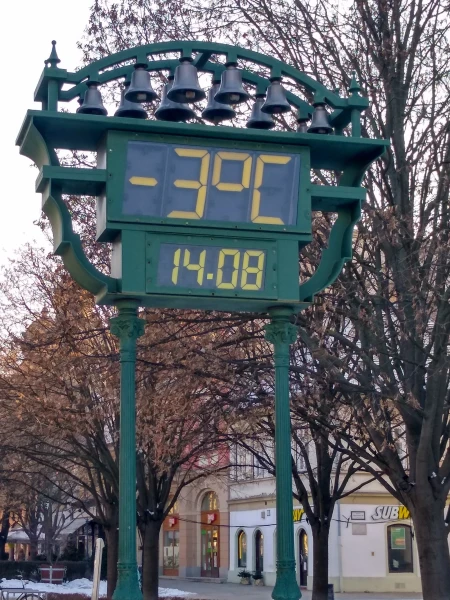 Температура в Дебрецене