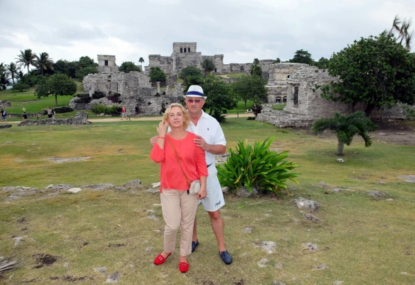 Национальный  парк Тулум(Tulum). Фото на память 