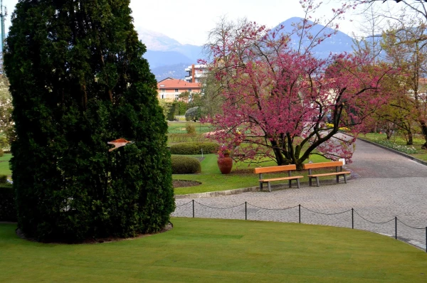 В ботаническом саду виллы Таранто (Giardini Botanici di Villa Taranto)