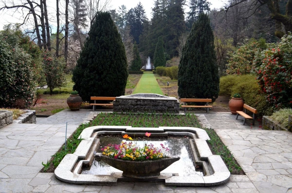 В ботаническом саду виллы Таранто (Giardini Botanici di Villa Taranto)