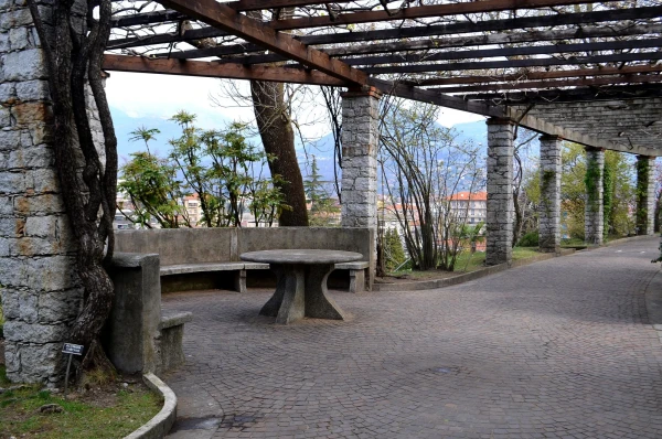 В ботаническом саду виллы Таранто (Giardini Botanici di Villa Taranto)