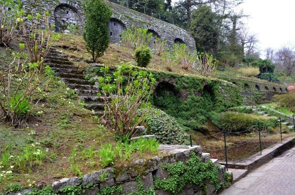В ботаническом саду виллы Таранто (Giardini Botanici di Villa Taranto)