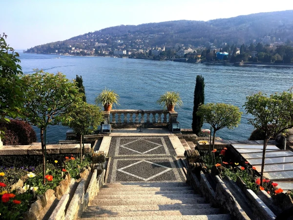На Изола Белла (Isola Bella). В дворцовом парке