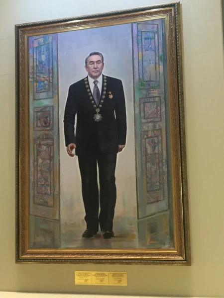 Отец Нации, Нурсултан Абишевич Назарбаев.