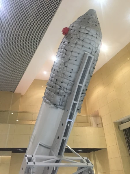 макет одной из первых космических ракет СССР