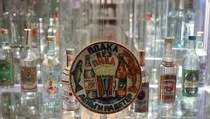 В музее водки