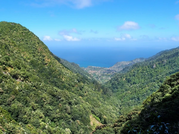 Далеко внизу Porto da Cruz