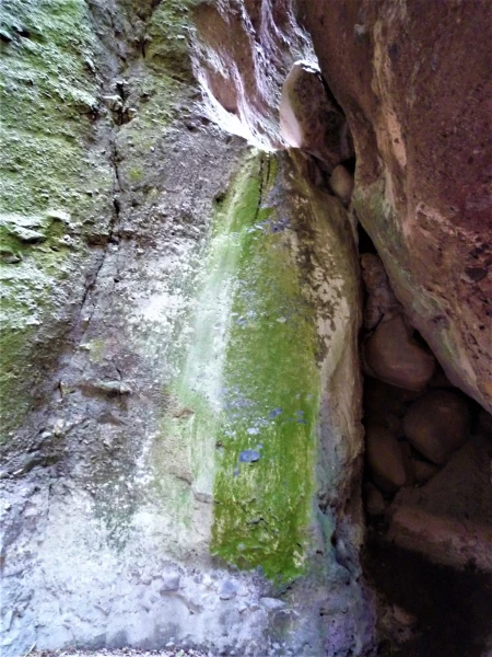 Нац парк  Los Terrones. В дождливое время года здесь течет водопад
