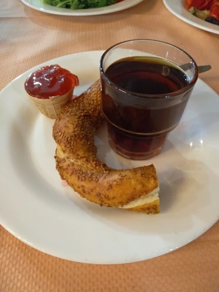 Чай с симитом