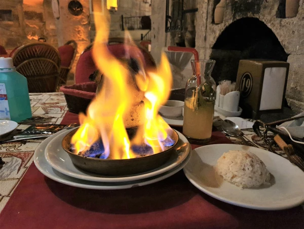 Мой ужин в ресторане OLD CAPPADOKIA