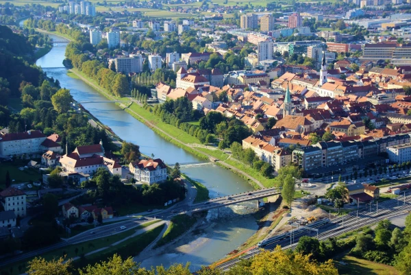  Целе (Celje). Река Савиния. 