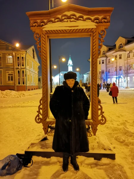 Я в рамке "Окно в Казань"