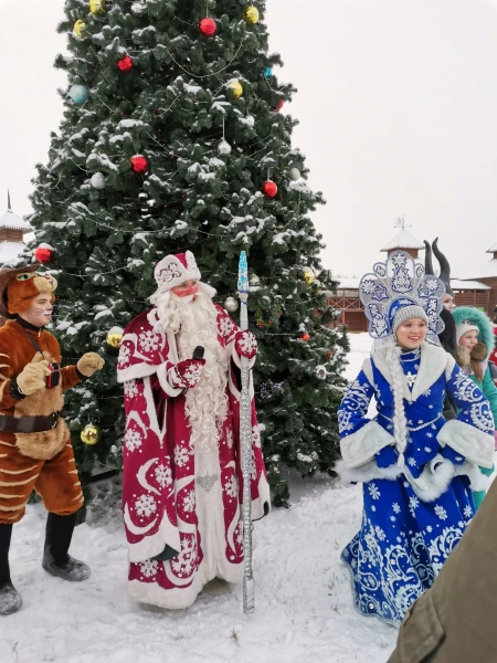 Под ёлочкой