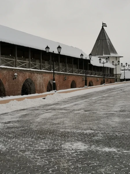 На территории Казанского Кремля
