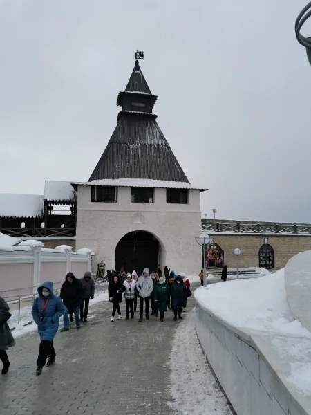 На территории Казанского Кремля