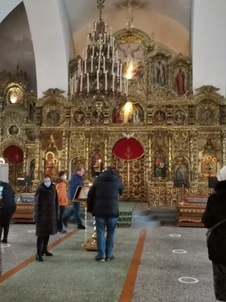 В Троицком соборе