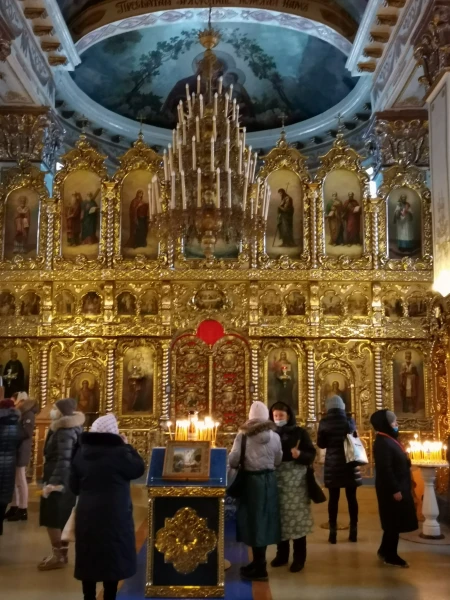Иконостас в Троицком соборе