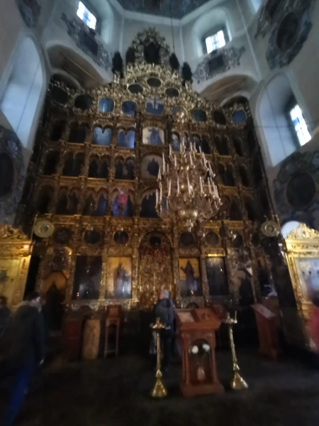 Внутри Петропавловского собора
