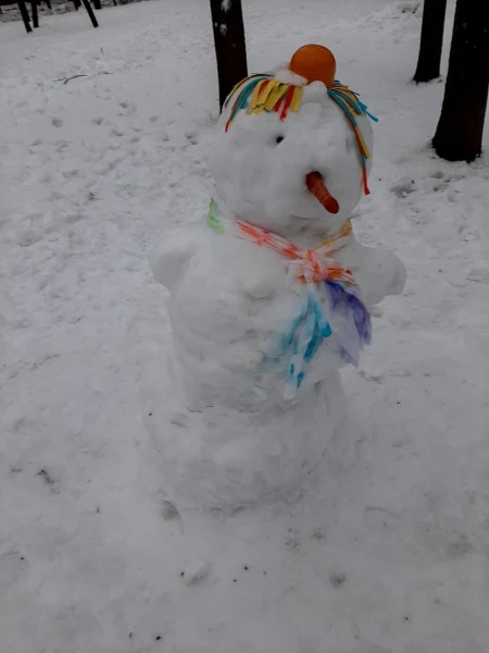 В парке имени Циолковского. Народное творчество:)